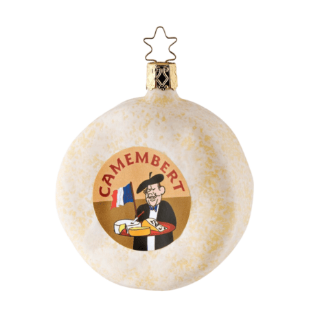 inge glas christbaumanhänger "camembert"