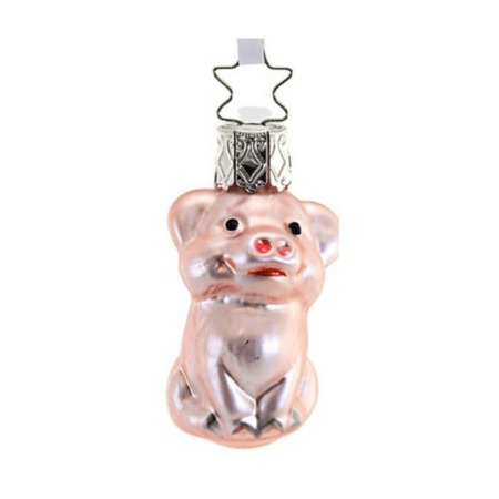 inge glas christbaumanhänger "camembert"