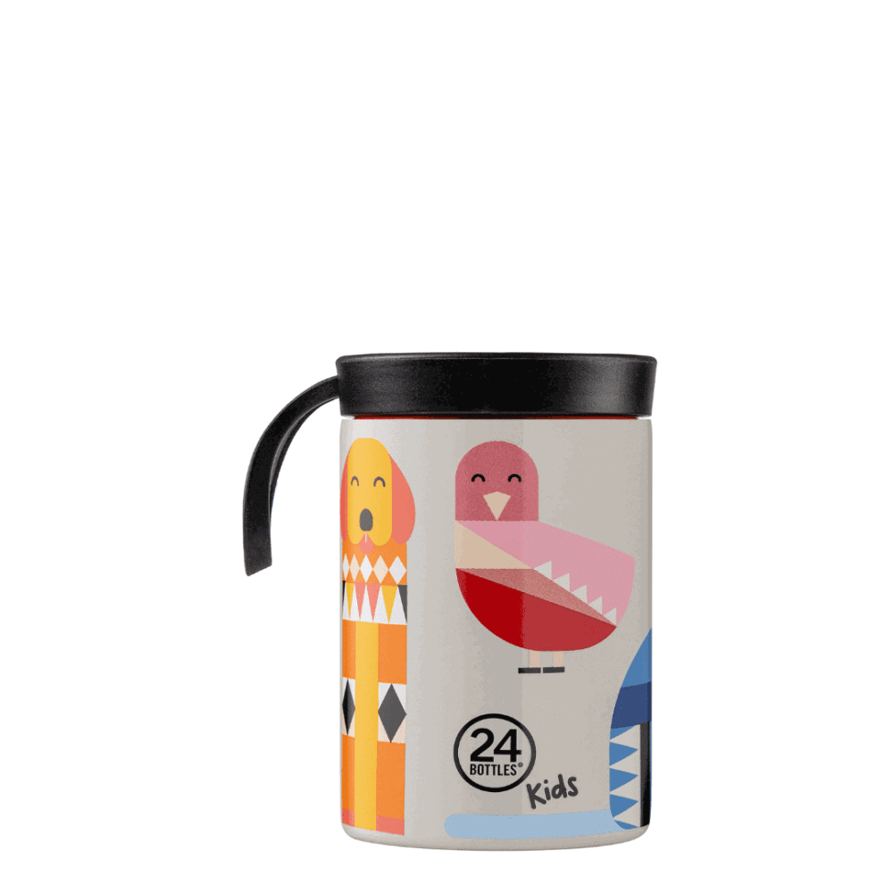 24bottles thermos snackbox 350 ml, diverse farben und motive - best friends