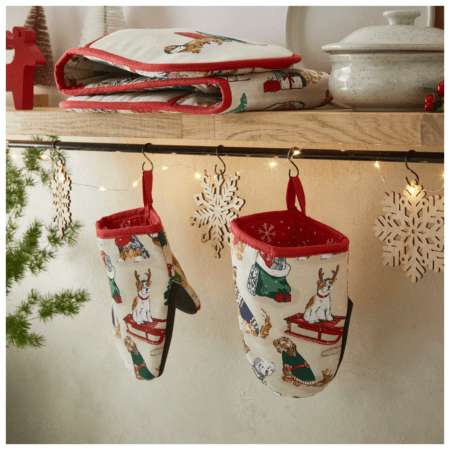 ulster weavers mini-ofenhandschuhe "frosty trees"