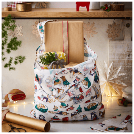 ulster weavers faltbare einkaufstasche "christmas cats"