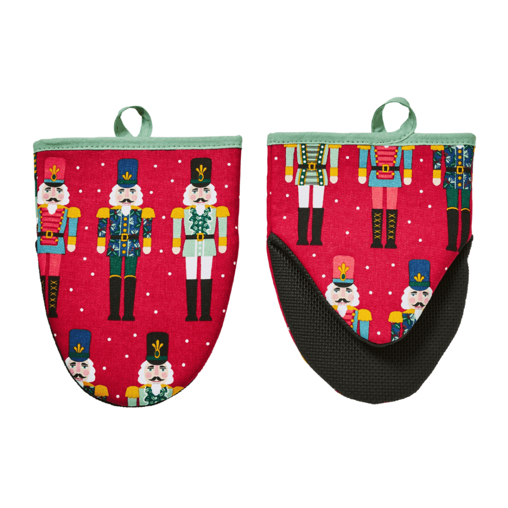 ulster weavers mini-ofenhandschuhe "nutcracker"