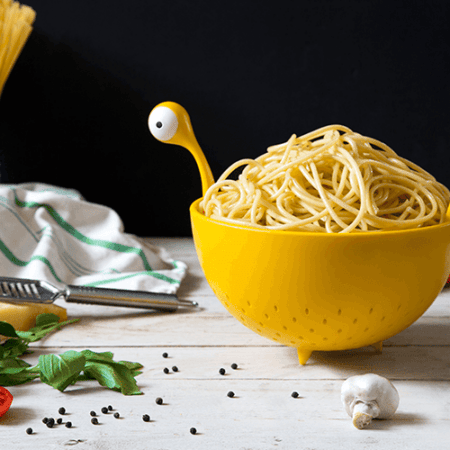 ototo design "spaghetti monster" nudelsieb
