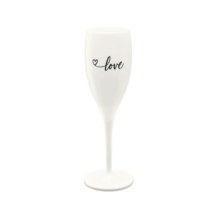 koziol sektglas "love”, 100 ml