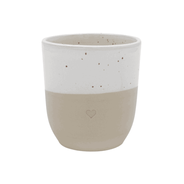 eulenschnitt becher "herz", klein