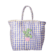 rice shopper "radish" print, lavendel