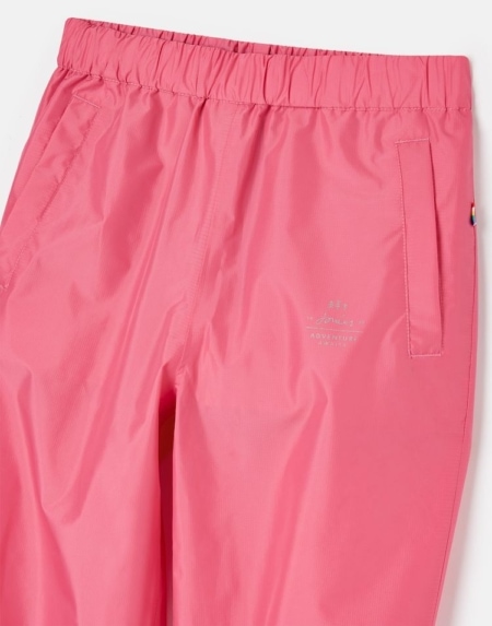 tom joule wasserdichte regenhose pink, 3 jahre