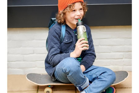 mepal thermosflasche flip-up 350 ml, "dino"