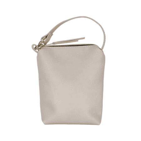 handed by handtasche little grace, pale grey