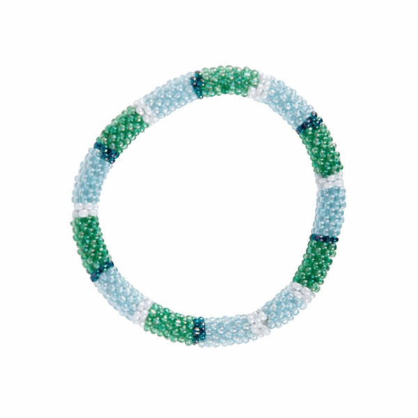 artebene armband "majoie, blau-grün