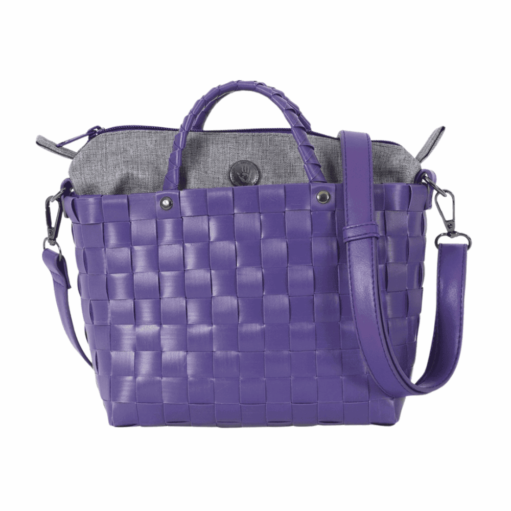 handed by, umhängetasche "dash", dark purple