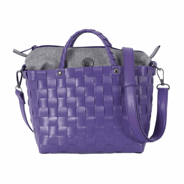 handed by, umhängetasche "dash", dark purple