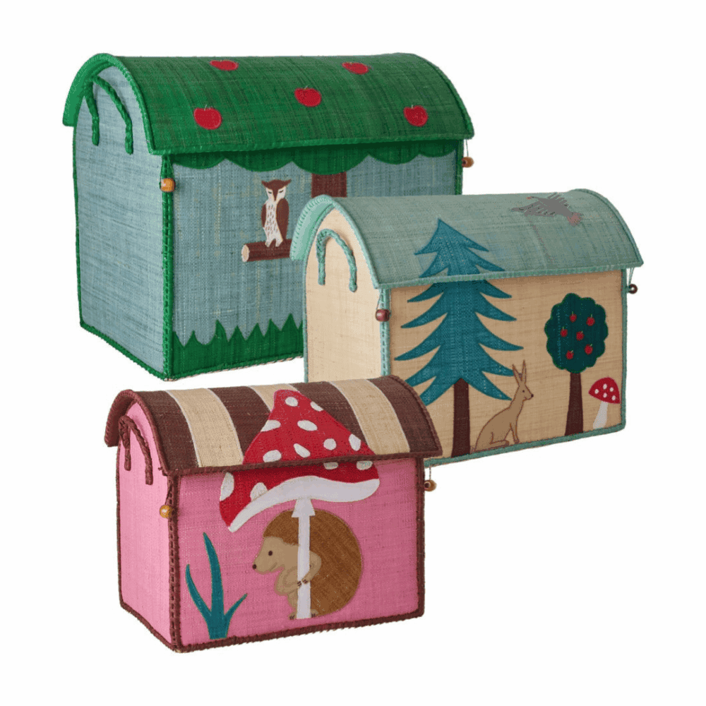 rice aufbewahrungskorb "castle", drei größen (kopie) - klein