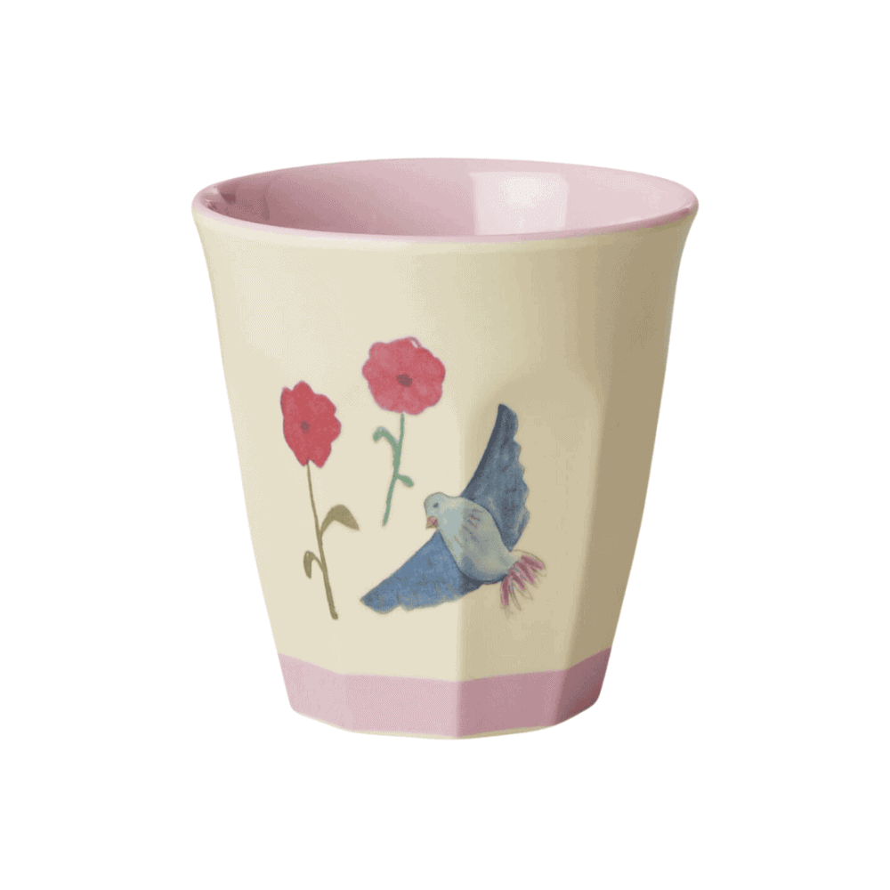 rice kinderbecher "happy forest print", blau (kopie)