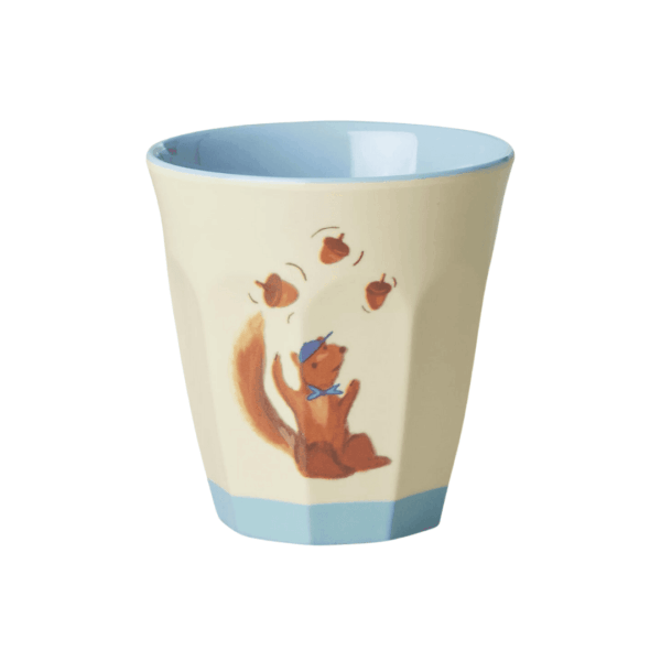 rice kinderbecher "happy forest print – acorn", blau (kopie)