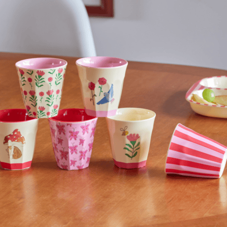 rice kinderbecher "happy forest print", blau (kopie)