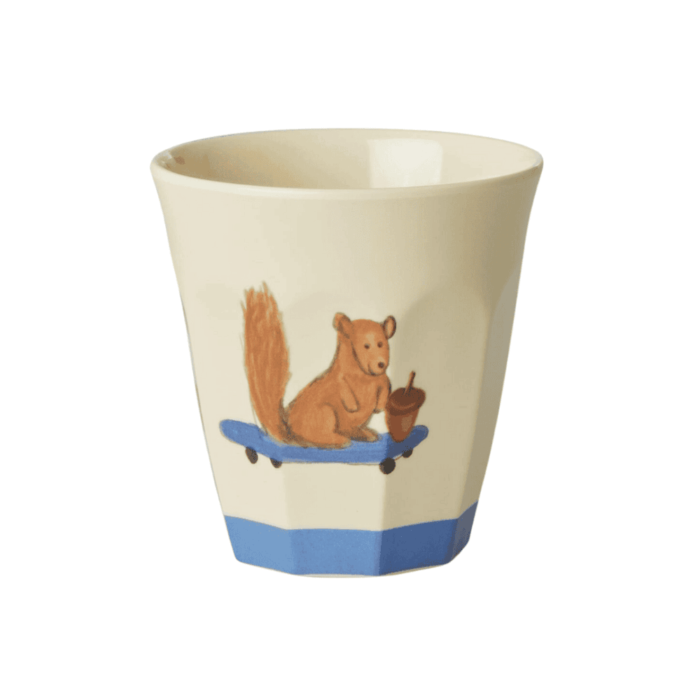 rice kinderbecher "happy forest print", blau (kopie)