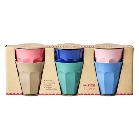 rice kinderbecher "happy forest print – dove", pink (kopie)
