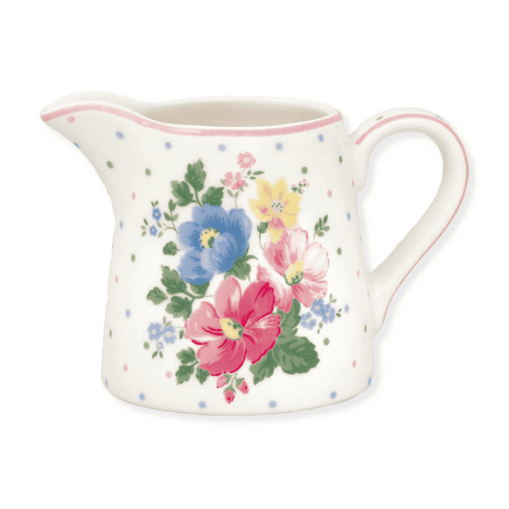 greengate milchkännchen 'columbine' white (kopie)