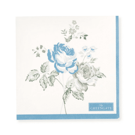 greengate kleine papierservietten ‘linea’ blue (kopie)