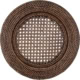 greengate untersetzer aus rattan, braun
