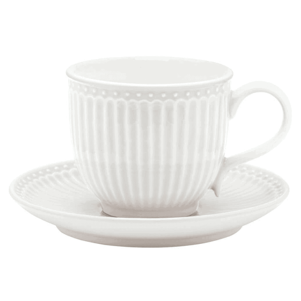 greengate tasse & unterteller 'alice’ pale pink (kopie)