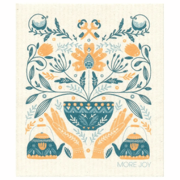 more joy schwammtuch "yellow flowers" (kopie)