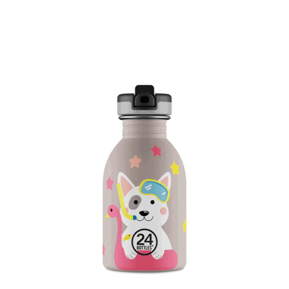 24bottles trinkflasche kids 250ml, diverse motive & farben