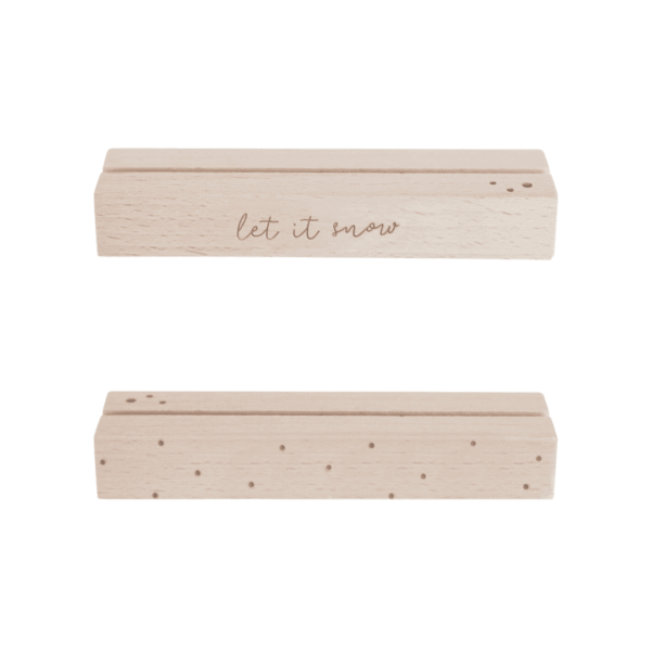 eulenschnitt blumen- und kartenständer “o tannenbaum" 2er set