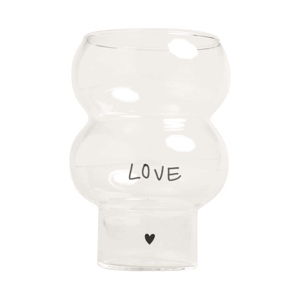 eulenschnitt hohes trinkglas "herzen" (kopie)