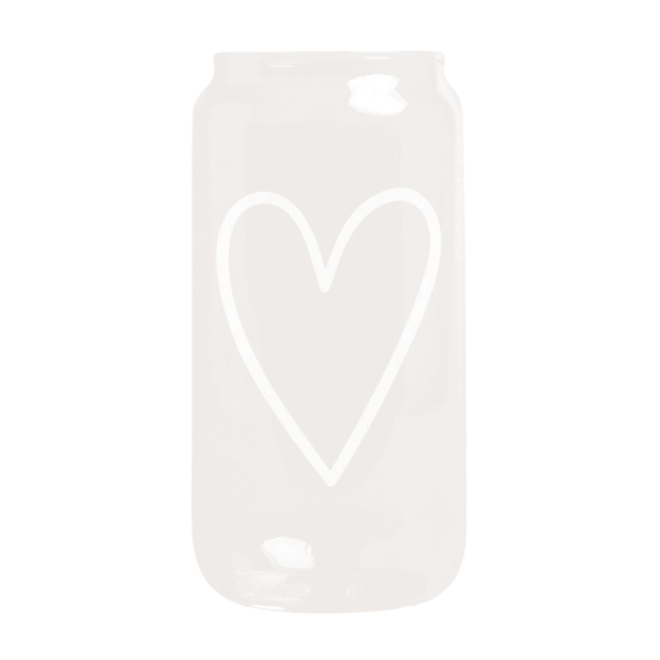 eulenschnitt hohes trinkglas "herzen" (kopie)