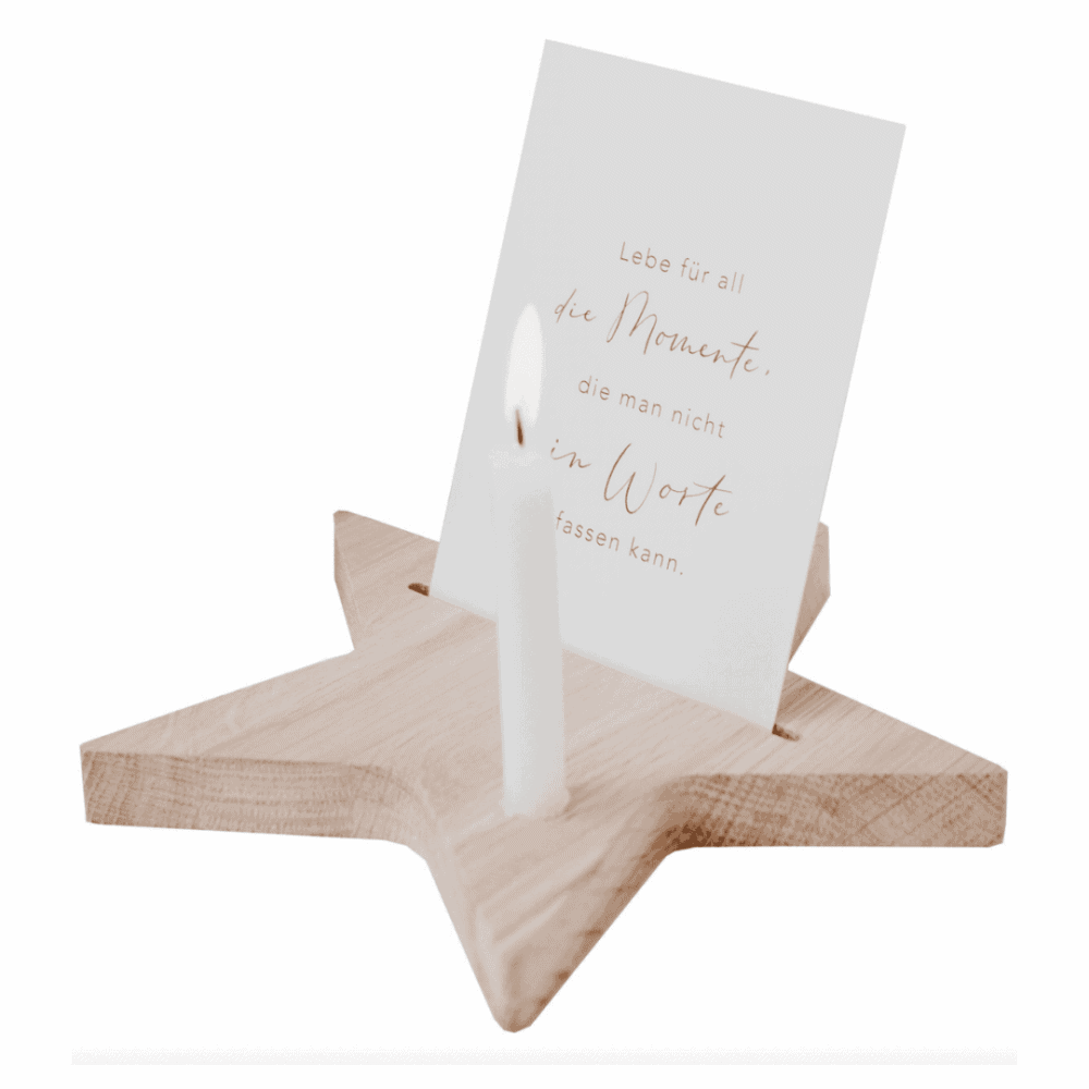 eulenschnitt blumen- und kartenständer “o tannenbaum" 2er set