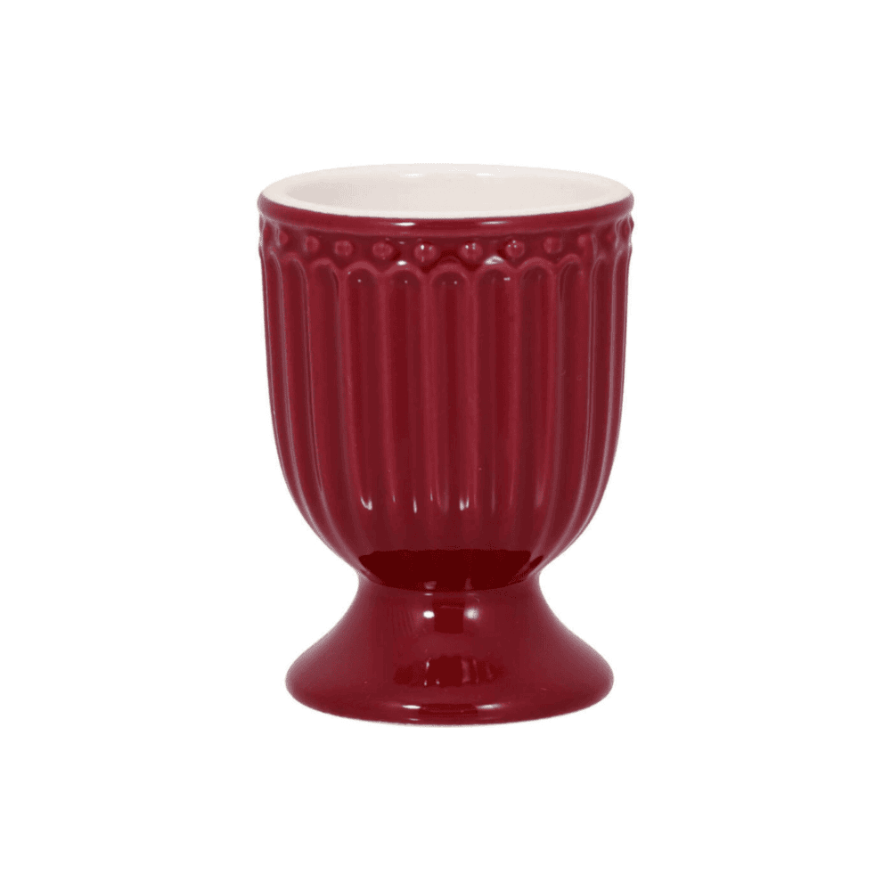 greengate tasse 'alice' latte cup claret red