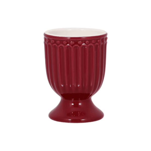 greengate tasse 'alice' latte cup claret red