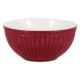 greengate tasse 'alice' latte cup claret red
