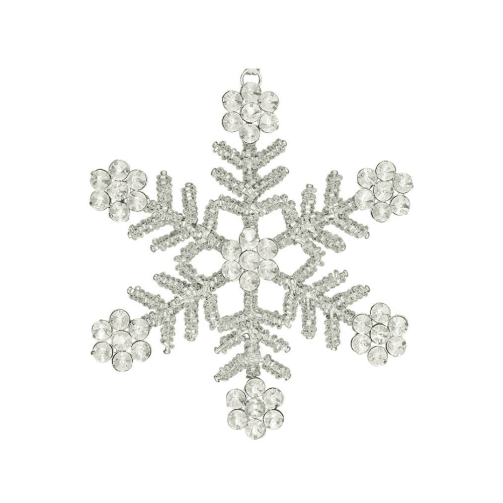 greengate dekoelement 'schneeflocke' large
