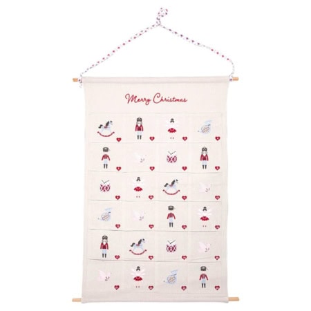 eulenschnitt adventskalender "vorfreude" creme (kopie)