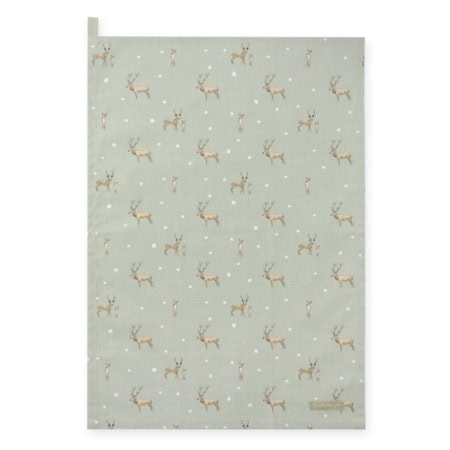sophie allport geschirrtuch "christmas stags"