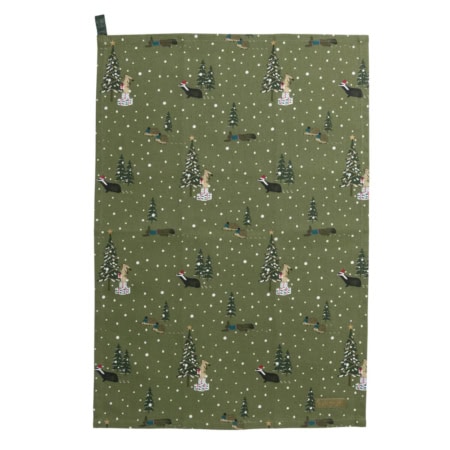 sophie allport geschirrtuch 'christmas dogs' 2er set (kopie)
