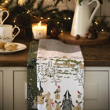 sophie allport geschirrtuch 'christmas dogs' 2er set (kopie)