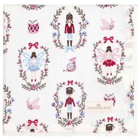 greengate stoffserviette mit spitze ‘inge-marie’ mint (kopie)