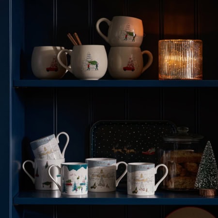 sophie allport tasse "home for christmas", 2 größen