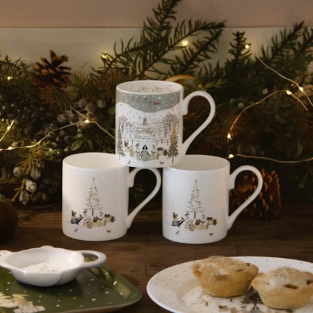 sophie allport tasse "festive forest", 2 größen (kopie)