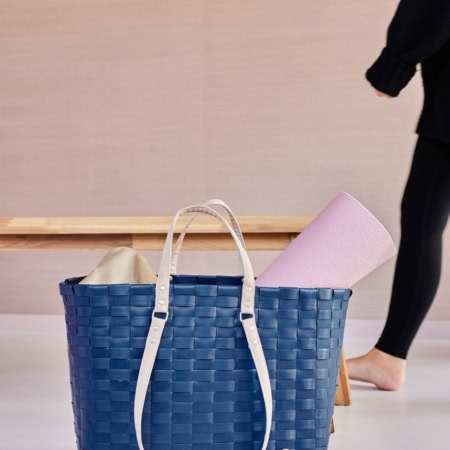 handed by flechtkorb go! shopper, sage green (kopie)