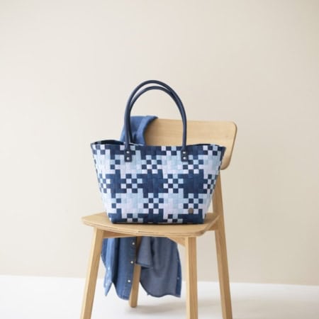 handed by flechtkorb mingle shopper, sage green mix (kopie)