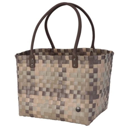 handed by flechtkorb paris shopper, lagoon blue