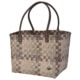 handed by flechtkorb paris shopper, lagoon blue