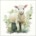 ambiente, papierservietten "cute easter rabbit", 33 cm (kopie)