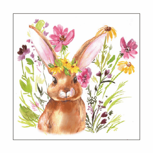 ambiente, papierservietten "carrots and hearts white", 25 cm (kopie)