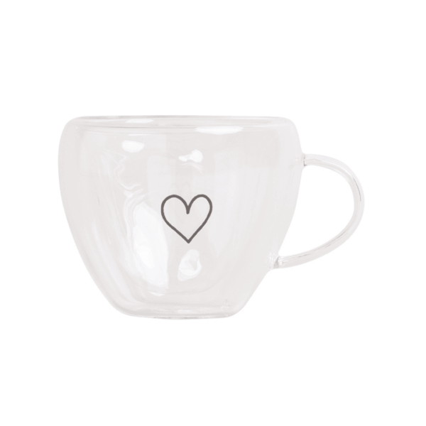 eulenschnitt doppelwandiges glas "herz", 100 ml (kopie)